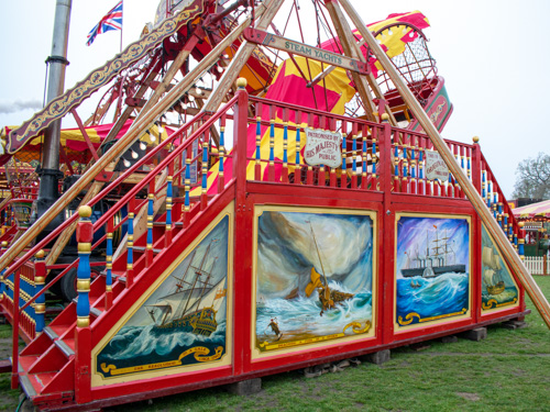 steam yacht fairground rides