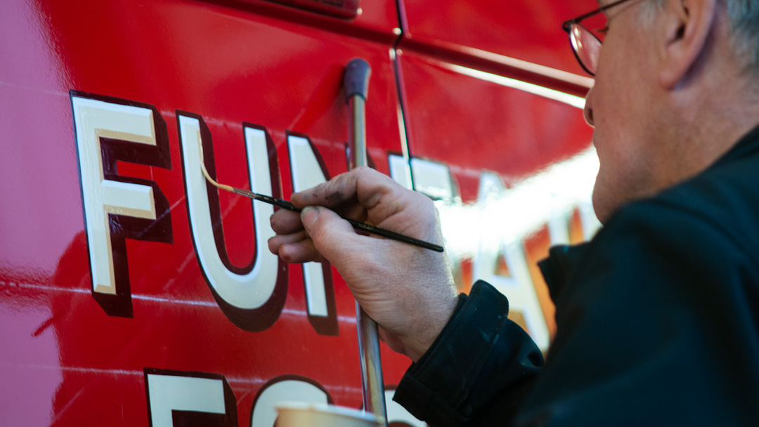 Celebrate traditional skills in a digital age at Carters Steam Fair’s Signwriting Festival