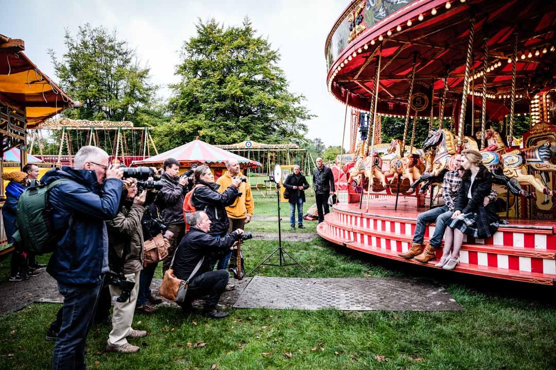 Vintage photo shoot at Carters Steam Fair