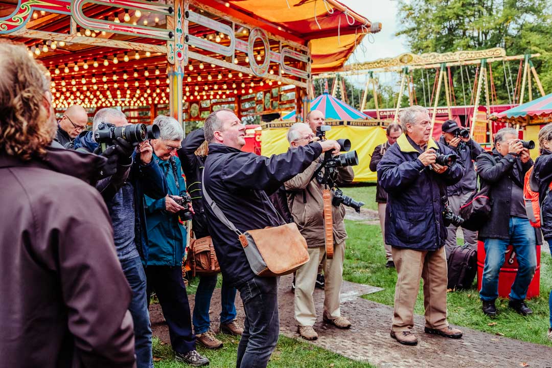 Photo shoot at Carters Steam Fair