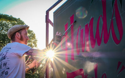 Celebrating traditional skills in a digital age – our first signwriting festival