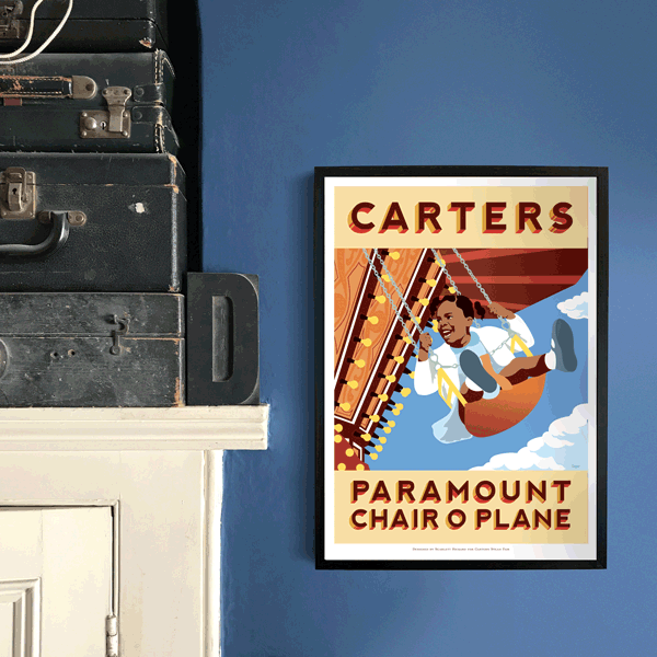 Carters Paramount Chair o Plane Poster