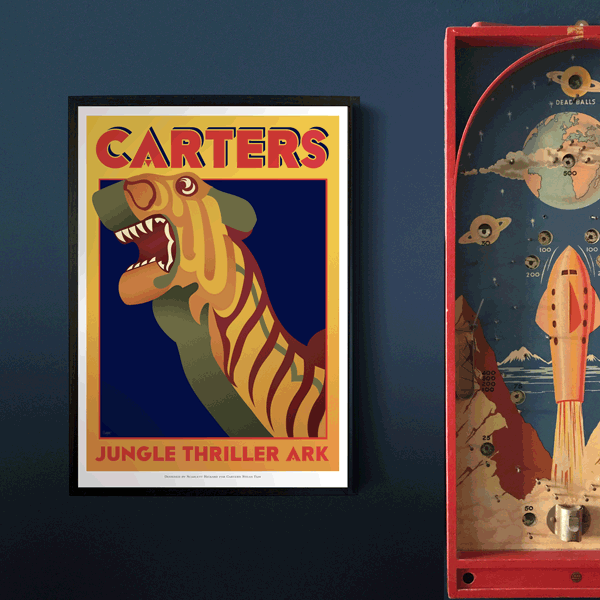 Carters Jungle Thriller Ark Poster