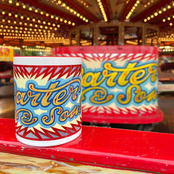J. Carter & Sons Cup: Blue Outline