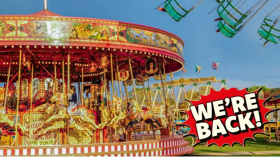 All aboard our new Carters Mini Funfair experience in April and May