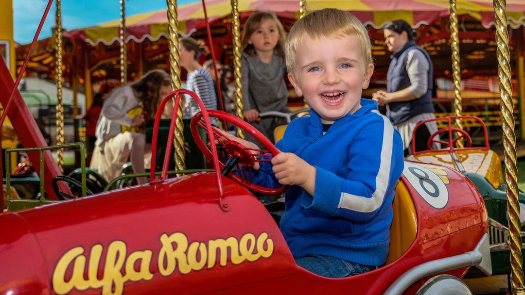 My first fair – visiting Carters Steam Fair with under fives