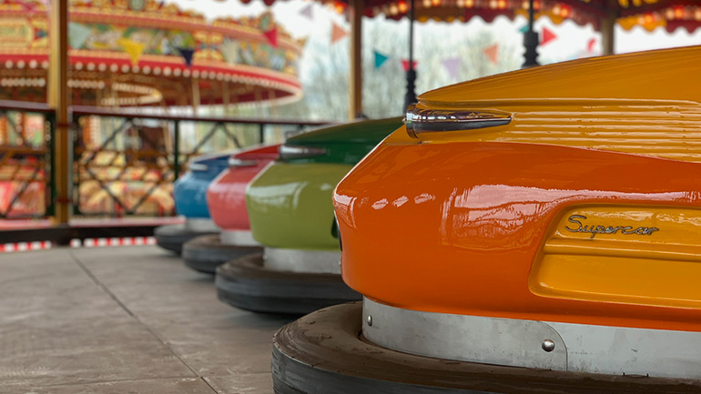 carters Steam fair dodgems