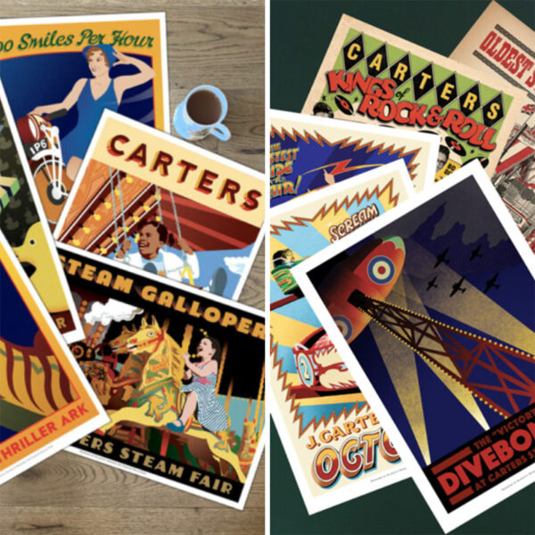 All A3 Ride Posters