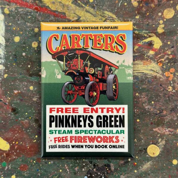 Steam Engine Pinkneys Green Magnet