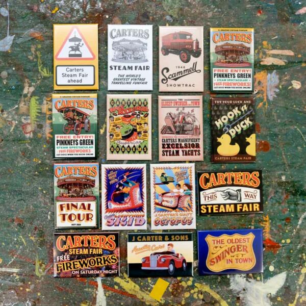 Carters steam Fair magnet range