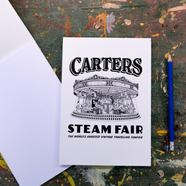 Carters Steam Fair notepad