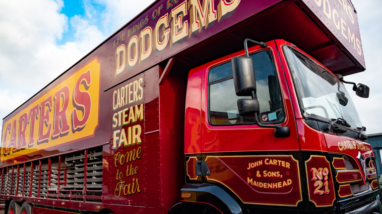 Carters steam fair truck