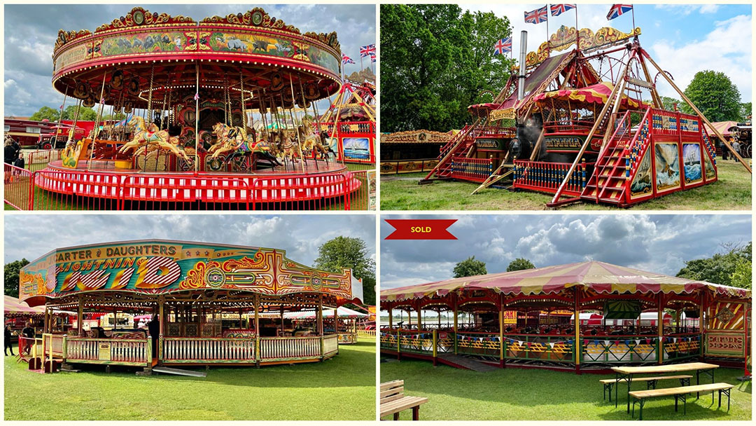 Remaining rides from Carters Steam Fair