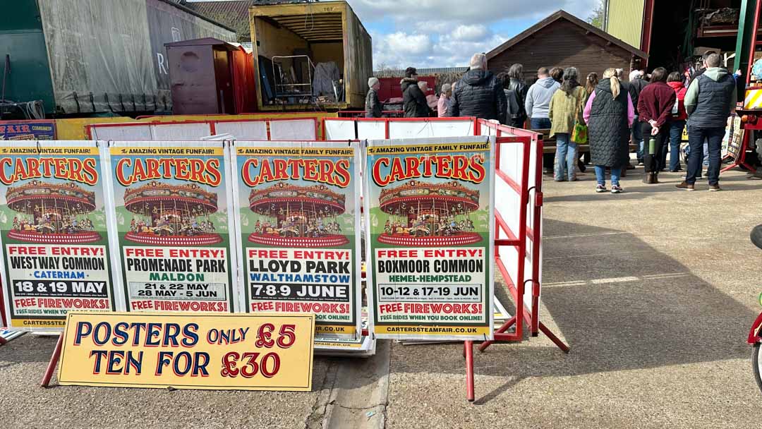 Yard Open day Carters Steam Fair June 2024