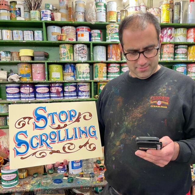 📱Does your mum always tell you to put your phone down and pay attention? 
🔑 Is your mum the one that always reminds you to remember the important stuff when you leave the house?
🎨 Does your mum value things that are hand made or that have taken time to create?
🥇Is she an all round SUPER human being? 

Then perhaps a fine art print would be a great Mother's day gift for her!

Here’s some inspiration from Joby's range of prints of his hand painted signs. Prices start from £20 and they fit in standard size frames available from high street shops. 

Remember you’ll get 10% off your first order and free delivery when you spend £50. 
Shop the wall art range on JobyCarter.com 

#maidenhead #notonamazon #fineartprints #posterart #notonamazon #fontdesign #typographylove #letterlovers #heritageskill #maidenhead #fancylettering #mothersday #traditionalskills